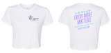 Cuppett Performing Arts Center - In the dance of life...WOMENS CROP (White or Grey)