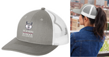 St. Joseph School - Snapback PONYTAIL Trucker Cap - Wolfie Stack Logo (Printed)