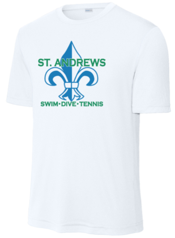 St. Andrews - Classic White Performance Short Sleeve Shirt