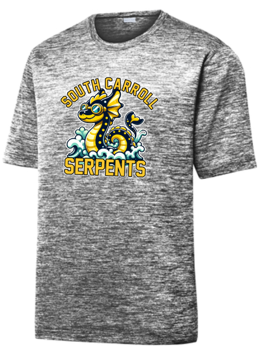 South Carroll Serpents - Electric Heather Performance SS T Shirt