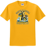 South Carroll Serpents - Short Sleeve T Shirt (White, Gold or Black)