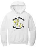 South Carroll Serpents - Simple Hoodie Sweatshirt (Grey or White)