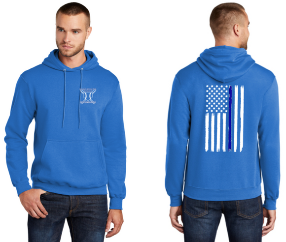 Blue Line Battle - Classic Hoodie Sweatshirt