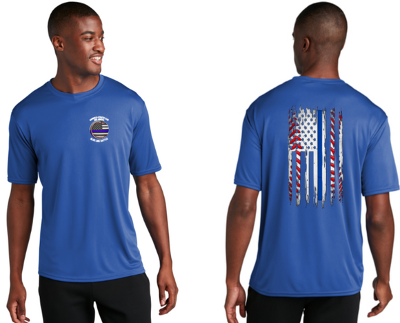 Blue Line Battle - Official Performance Short Sleeve T Shirt