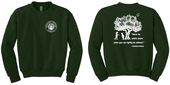 Pasadena Cottage School - Crew Neck Sweatshirt (Youth and Adult)