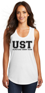 Ulmstead Swim - Triblend Racerback Tank Top (White or Black)