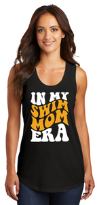 Ulmstead Swim - IN MY SWIM MOM ERA Triblend Racerback Tank Top (White or Black)