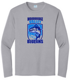 Bluefins Swim Team - Official Long Sleeve T Shirt (White or Grey)