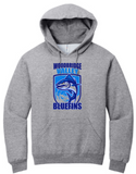 Bluefins Swim Team - Official Hoodie Sweatshirt (Grey or White)