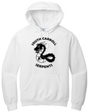 South Carroll Serpents - RETRO Hoodie Sweatshirt (Gold or White)