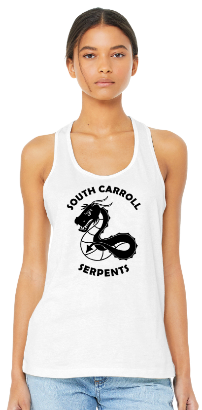 South Carroll Serpents - RETRO Racerback Tank Top