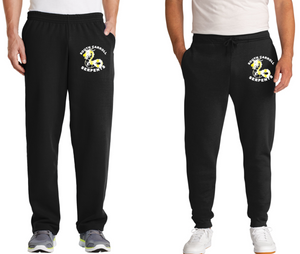 South Carroll Serpents - Sweatpants (Joggers or Open Bottom) (Black) (Copy)