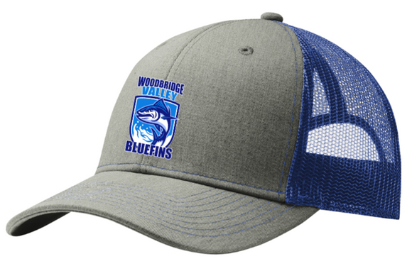 Bluefins Swim Team  - Official Snapback Trucker Hat (Printed)