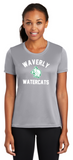 Waverly Watercats - Lady Cut Performance Short Sleeve (Green, White or Silver)