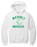 Waverly Watercats - Official Hoodie Sweatshirt (Green or White)