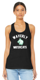 Waverly Watercats - Racerback Tank Top (Black, Grey or White)