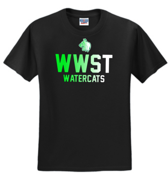 Waverly Watercats - Gradient Short Sleeve T Shirt