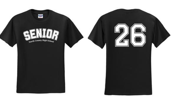 NCHS 26 - Senior Black Short Sleeve Shirt