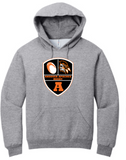 Apaches Rugby - Shield Hoodie (White, Black or Grey)