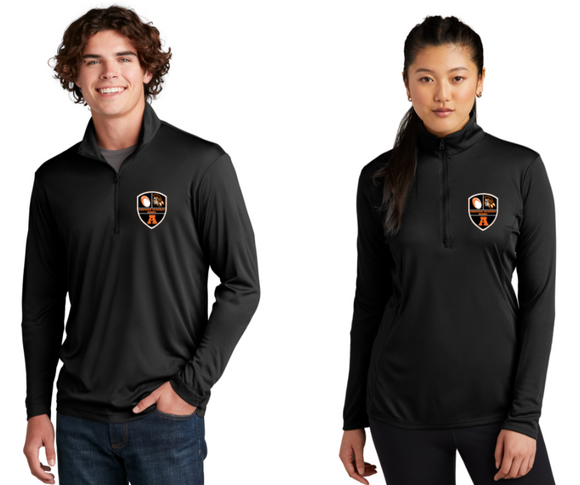 Apaches Rugby - Competitor 1/4 Zip Pullover (Unisex or Lady Cut)