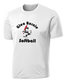 Glen Burnie Softball  - Retro Short Sleeve Shirt (Red, Black, While or Grey)