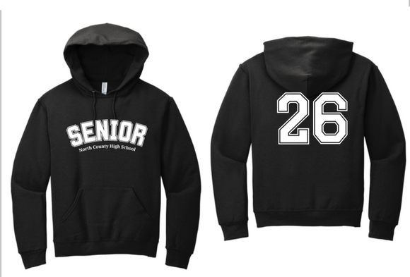 NCHS 26 - Senior Black Hoodie