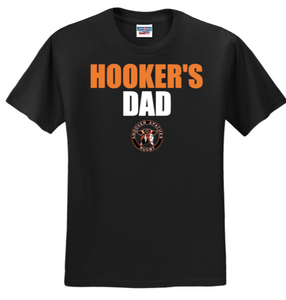 Apaches Rugby - HOOKER DAD Short Sleeve T Shirt (White, Grey or Black)