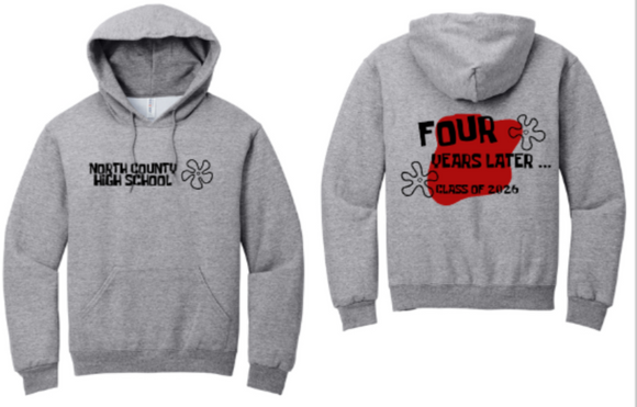 NCHS 26 - Sponge - Grey Hoodie