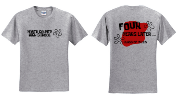 NCHS 26 - Sponge Grey Short Sleeve Shirt