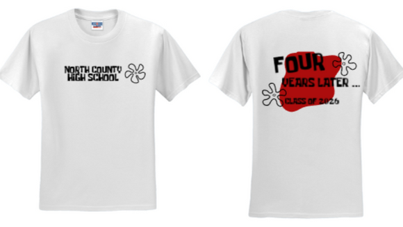 NCHS 26 - Sponge White Short Sleeve Shirt