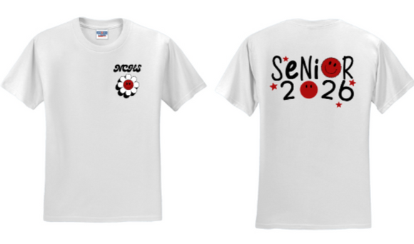 NCHS 26 - HIppie - White Short Sleeve Shirt