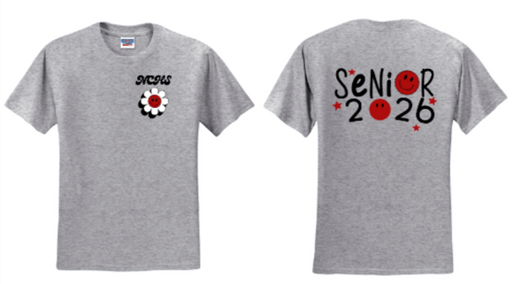 NCHS 26 - HIppie - Grey Short Sleeve Shirt