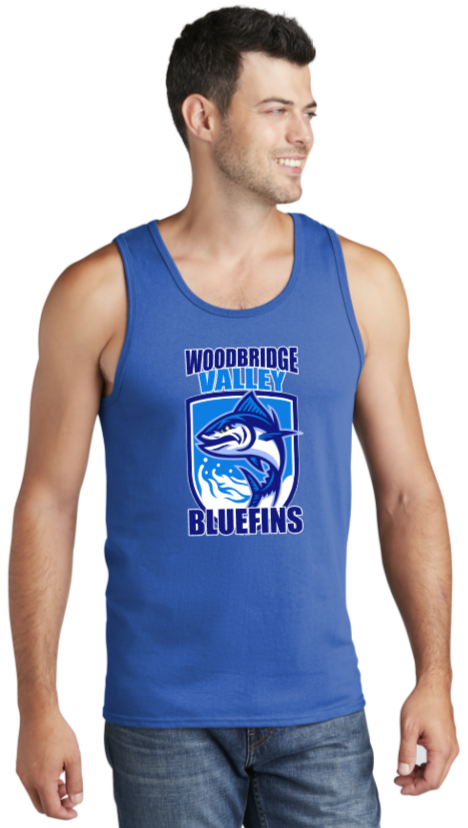 Woodbridge Bluefins - Men's Tank Top (Blue or Grey)