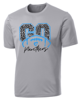 Panthers Homecoming - Go Panthers Performance Short Sleeve (White or Grey)