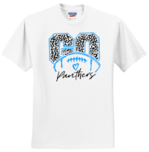 Panthers Homecoming - Go Panthers Short Sleeve (White or Grey)