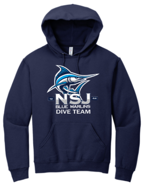 NSJ Diving - Team - Navy Blue Hoodie