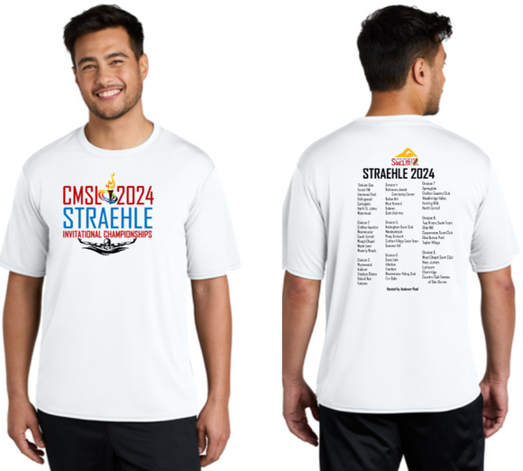 2024 CMSL CHAMPS - White Performance Short Sleeve Shirt