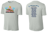 NSJ Diving - 2025 Champs - Grey Performance Short Sleeve Shirt