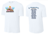 NSJ Diving - 2025 Champs - White Performance Short Sleeve Shirt
