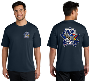 War at Lake Shore All Star Tournament - Navy Blue Performance Short Sleeve Shirt