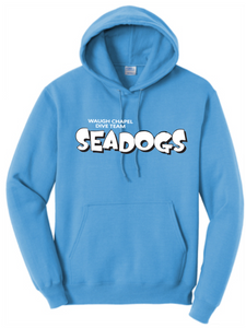 WC Seadogs Dive - Official Hoodie Sweatshirt (Blue, Grey or White)