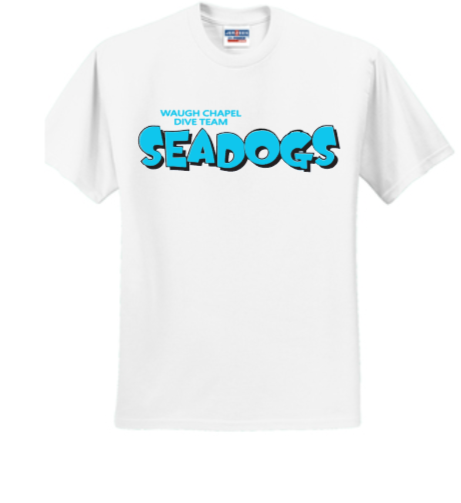WC Seadogs Dive - MD FLAG Iron Camo Hex Short Sleeve Shirt