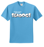 WC Seadogs Dive - Official Short Sleeve T Shirt (Blue, White or Grey)