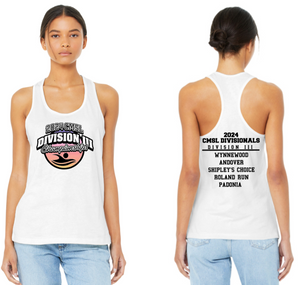 2024 CMSL DIVISIONALS III - Lady Racerback Tank Top