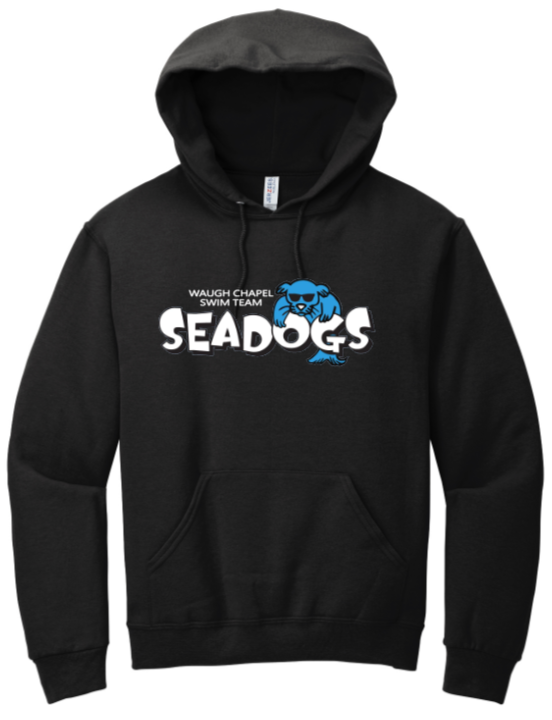 WC Seadogs Swim - Blackout Hoodie Sweatshirt