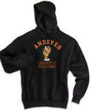 Andover Swim - Tiger Hoodie Sweatshirt (Black / Grey)