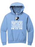 Panthers Cheer - Cheer MOM Hoodie (Blue or Grey)