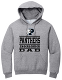 Panthers Cheer - Cheer DAD Hoodie (Blue or Grey)