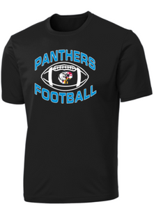 Panthers Football - Classic Football Performance Short Sleeve (Black or Grey)