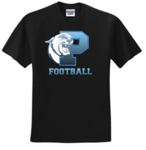 Panthers Football - Panthers Football Short Sleeve (Black or Grey)